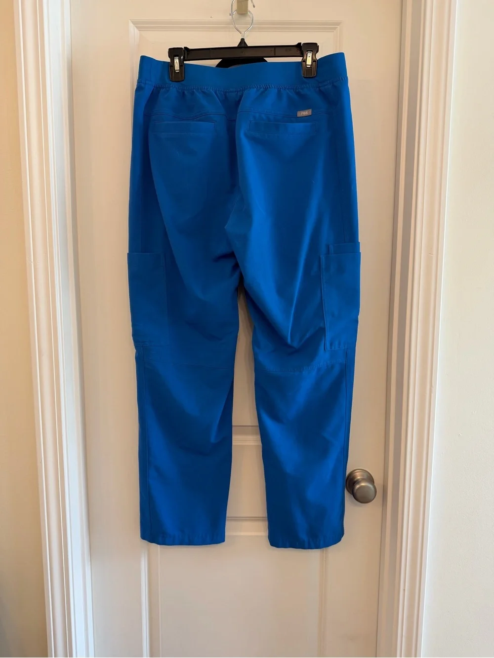 Figs Men's Royal Blue Cargo Scrub Pants